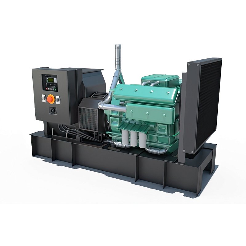 Галерея Дизельный генератор WS50-PL исполнение Открытое